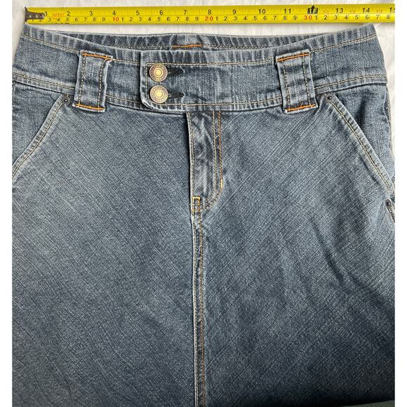 Vintage Gap Jeans Size 6 Women's Denim Skirt A-Line Pocketed - Picture 4 of 5